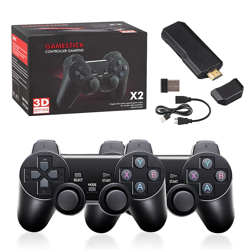 X2 Video Console 2.4G trådlös handkontroll HD-spel